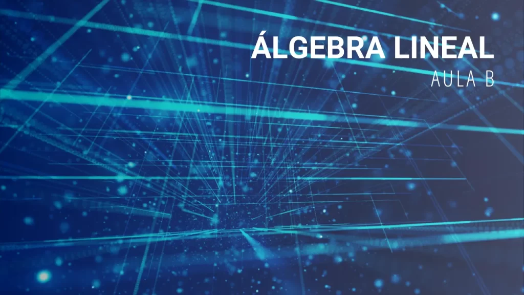 Álgebra Lineal – B